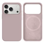 LindeCovers iPhone 17 Pro Max Silikonecover - MagSafe Kompatibel 7 Lavender Violet