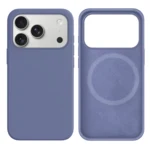 LindeCovers iPhone 17 Pro Max Silikonecover - MagSafe Kompatibel 46 Lavender Gray