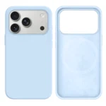 LindeCovers iPhone 17 Pro Max Silikonecover - MagSafe Kompatibel 43 New Sky Blue