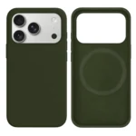 LindeCovers iPhone 17 Pro Max Silikonecover - MagSafe Kompatibel 48 Pine Forest Green