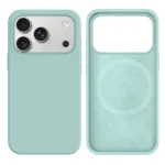LindeCovers iPhone 17 Pro Max Silikonecover - MagSafe Kompatibel 17 Gemstone Green