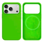 LindeCovers iPhone 17 Pro Max Silikonecover - MagSafe Kompatibel 31 Dark Green