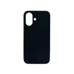 LindeCovers iPhone 17 – Ægte Læder Bagside Cover Black