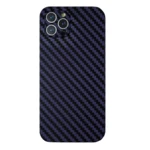 LindeCovers iPhone 12 Pro Carbon Cover 05 Dark Purple