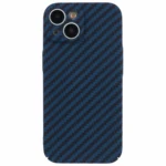 LindeCovers iPhone 13 Carbon Cover 04 Dark Blue