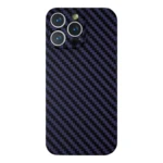LindeCovers iPhone 13 Pro Max Carbon Cover 05 Dark Purple