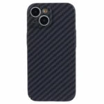 LindeCovers iPhone 14 Carbon Cover 01 Black