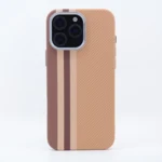 LindeCovers iPhone 15 Pro Carbon Cover - MagSafe Kompatibel 07 Light Stripes