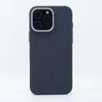 LindeCovers iPhone 15 Pro Max Carbon Cover - MagSafe Kompatibel 01 Black
