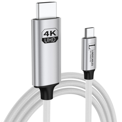 LindeCables USB-C 3.1 til HDMI 2.0 4K 60Hz Premium Kabel - 3 m