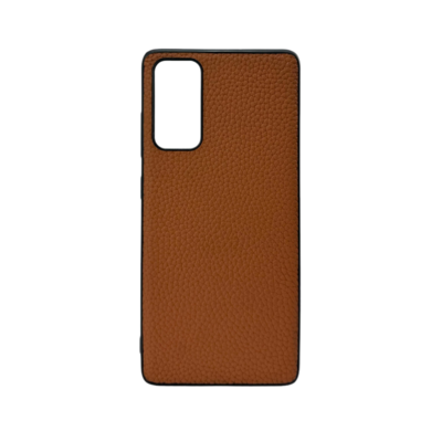 LindeCovers Samsung Galaxy S20 FE - Ægte Læder Bagside Cover