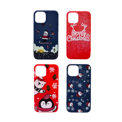 LindeCovers iPhone 12 Mini - Julemotiv Bagsidecover Silikone