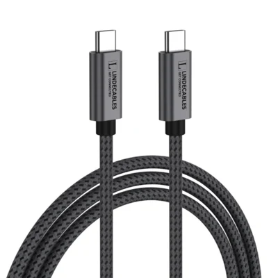 LindeCables USB-C 3.2 60W Premium kabel - 3 m