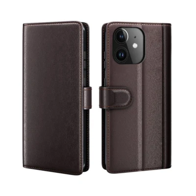 LindeCovers iPhone 11 – Ægte Læder Flip Cover m. Flap