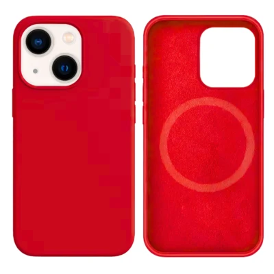 LindeCovers iPhone 13 Mini Silikonecover - MagSafe Kompatibel