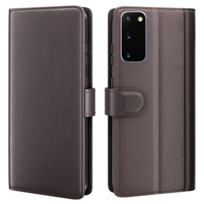 LindeCovers Samsung Galaxy S20/S11E – Ægte Læder Flip Cover m. Flap