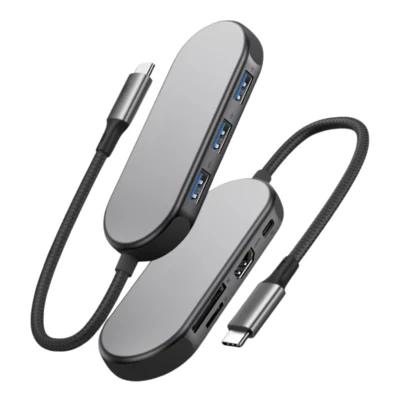 LindeCables USB-C 7-i-1 Hub – Core