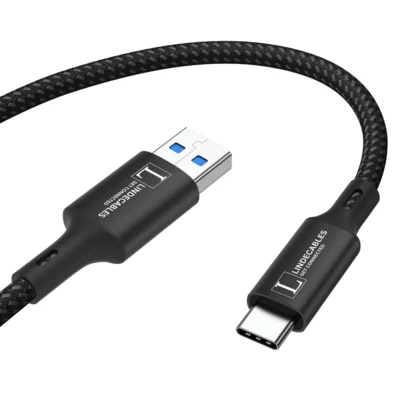 LindeCables USB-C til USB-A 3.2 Gen.2 Premium kabel - 1 m