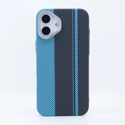 LindeCovers iPhone 16 Carbon Cover – MagSafe Kompatibel